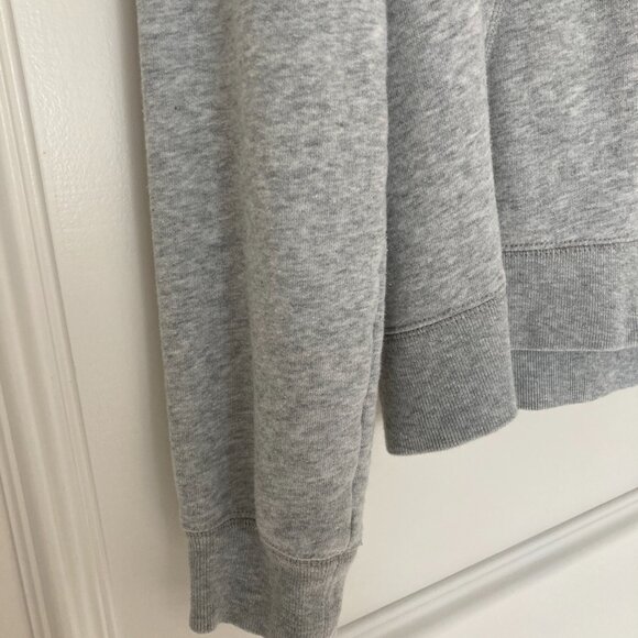 Nike logo heathered gray zip hoodie - Picture 4 of 13